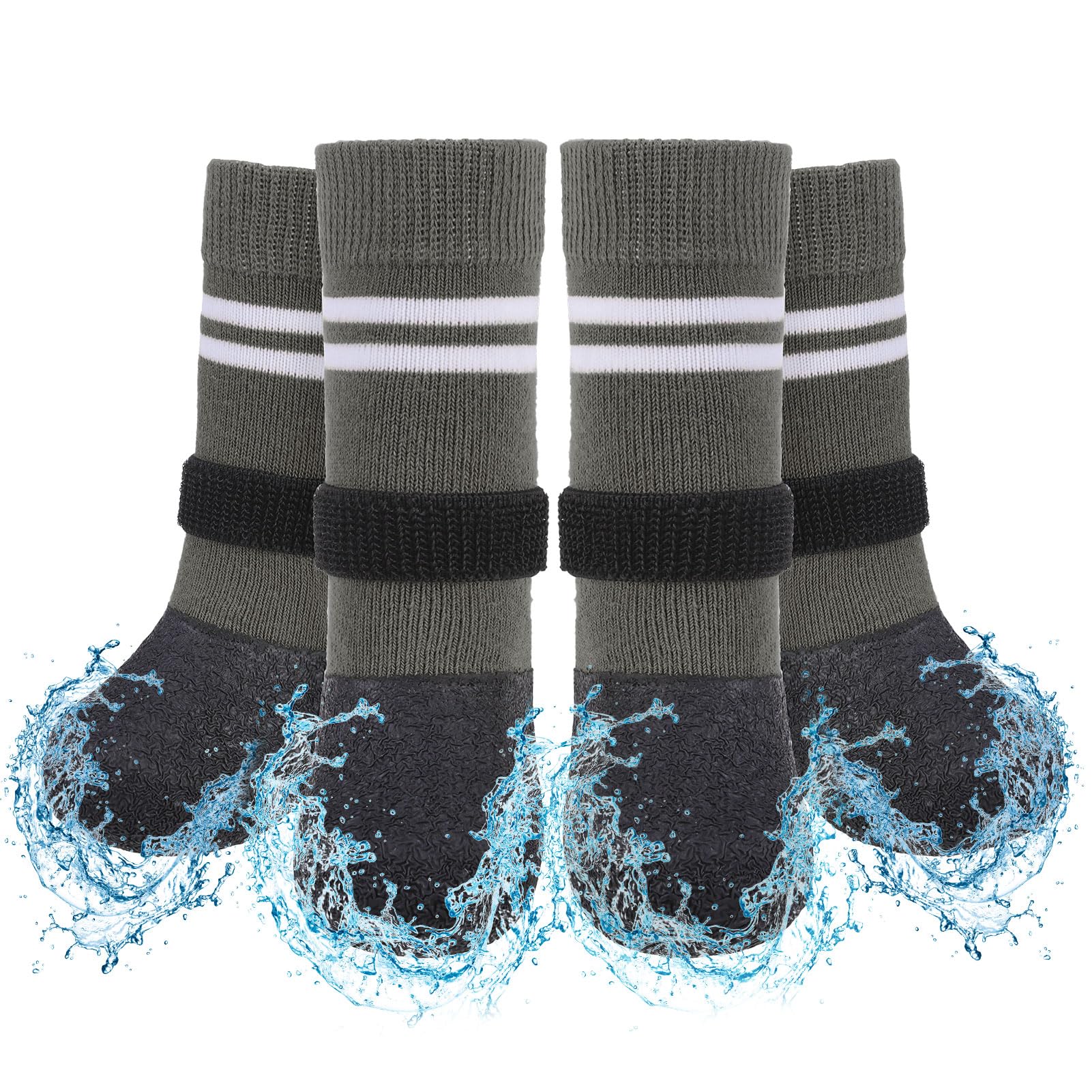 SCENEREAL botas antideslizantes para perro ofrecen mejor tracción en suelos duros.