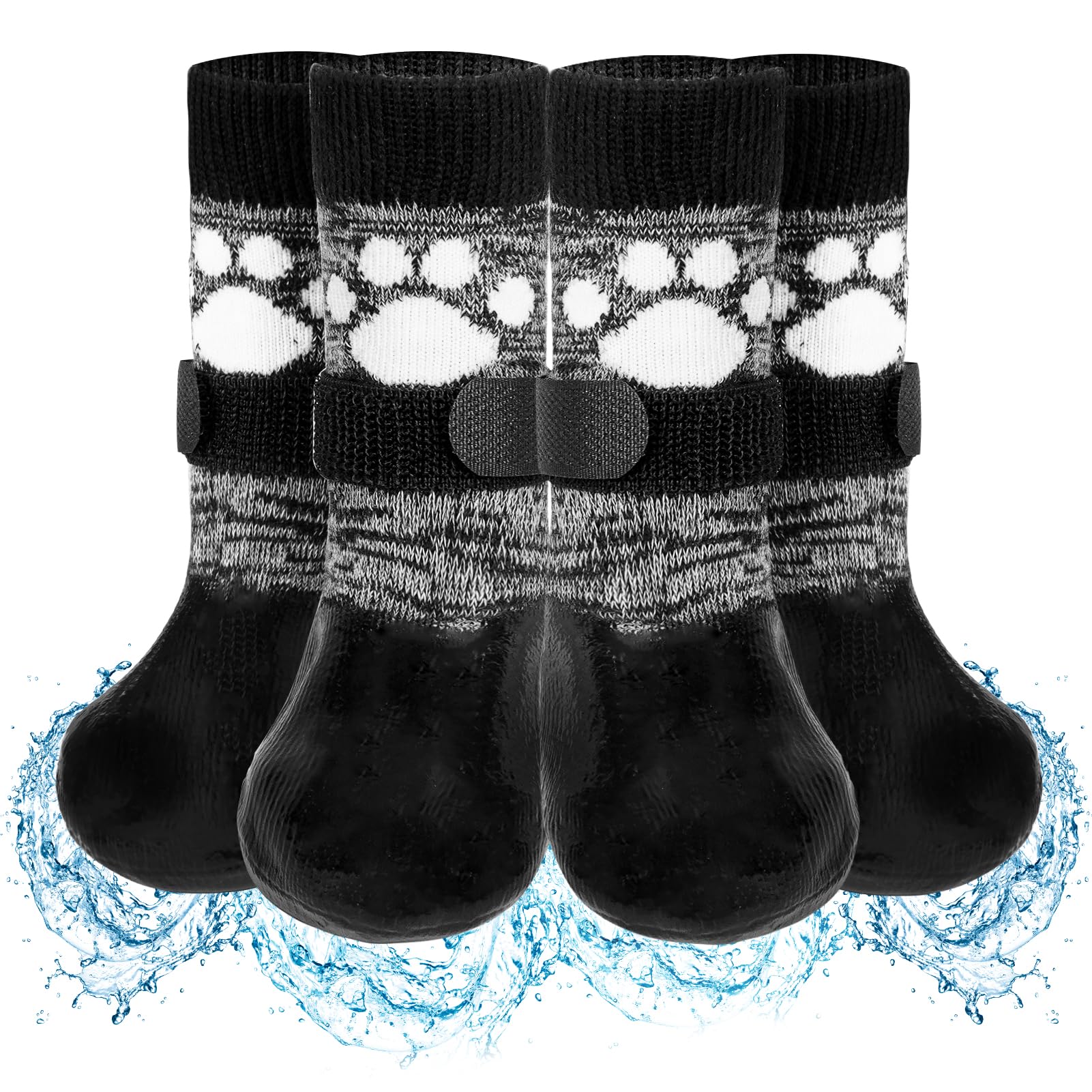 SCENEREAL botas para perro antideslizantes con mejor agarre.