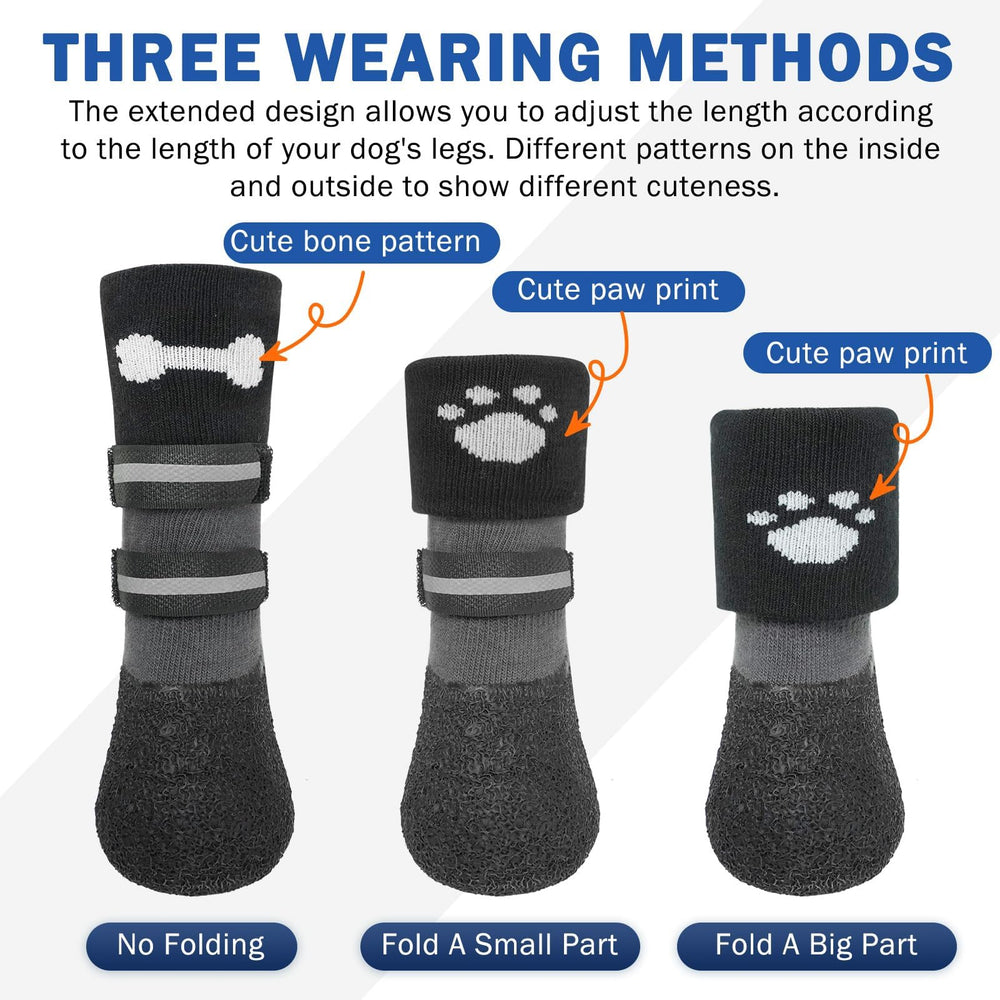SCENEREAL botas impermeables para lluvia, patas secas durante caminatas.