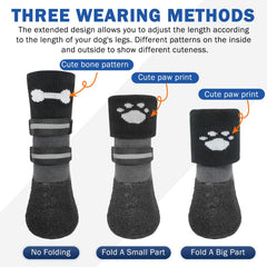 SCENEREAL botas impermeables para lluvia, patas secas durante caminatas.