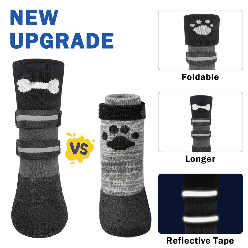 SCENEREAL botas para uso interior y exterior, protección de patas.