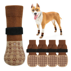 SCENEREAL calcetines para perros anti lamido de patas, protección suave.