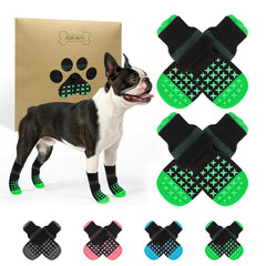 SCENEREAL calcetines perro antideslizantes cobertura total para suelos lisos