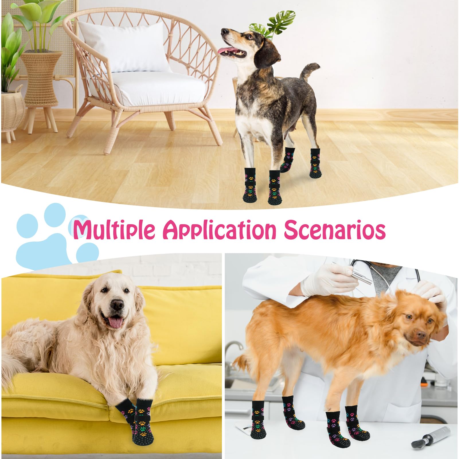 SCENEREAL calcetines con motivos estrellas y luna, estilo y funcionalidad