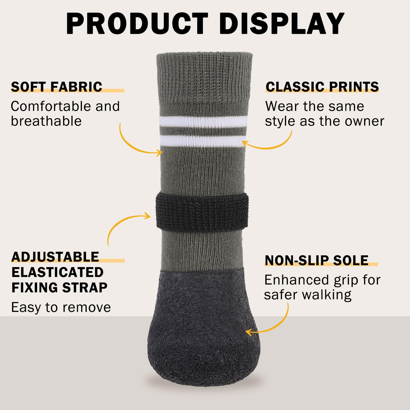 SCENEREAL calcetines impermeables para perro mantienen las patas secas.