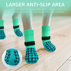 SCENEREAL calcetines para perros evitan lamido de patas en casa.