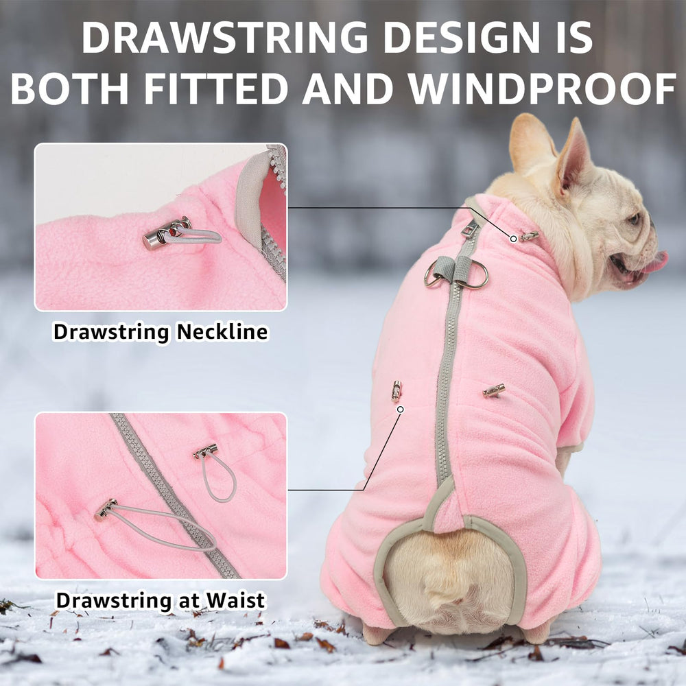 SCENEREAL capa para perro con cobertura total para paseos invernales.
