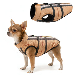 SCENEREAL chaleco para perro con cierre trasero, fácil de vestir