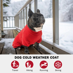 SCENEREAL chaqueta de cobertura total para perros, mantiene el calor en inviernos.