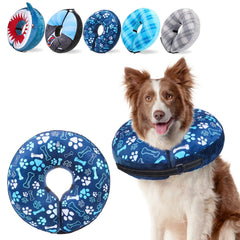 SCENEREAL collar donut para perros con diseño lindo, ideal para recuperación suave.