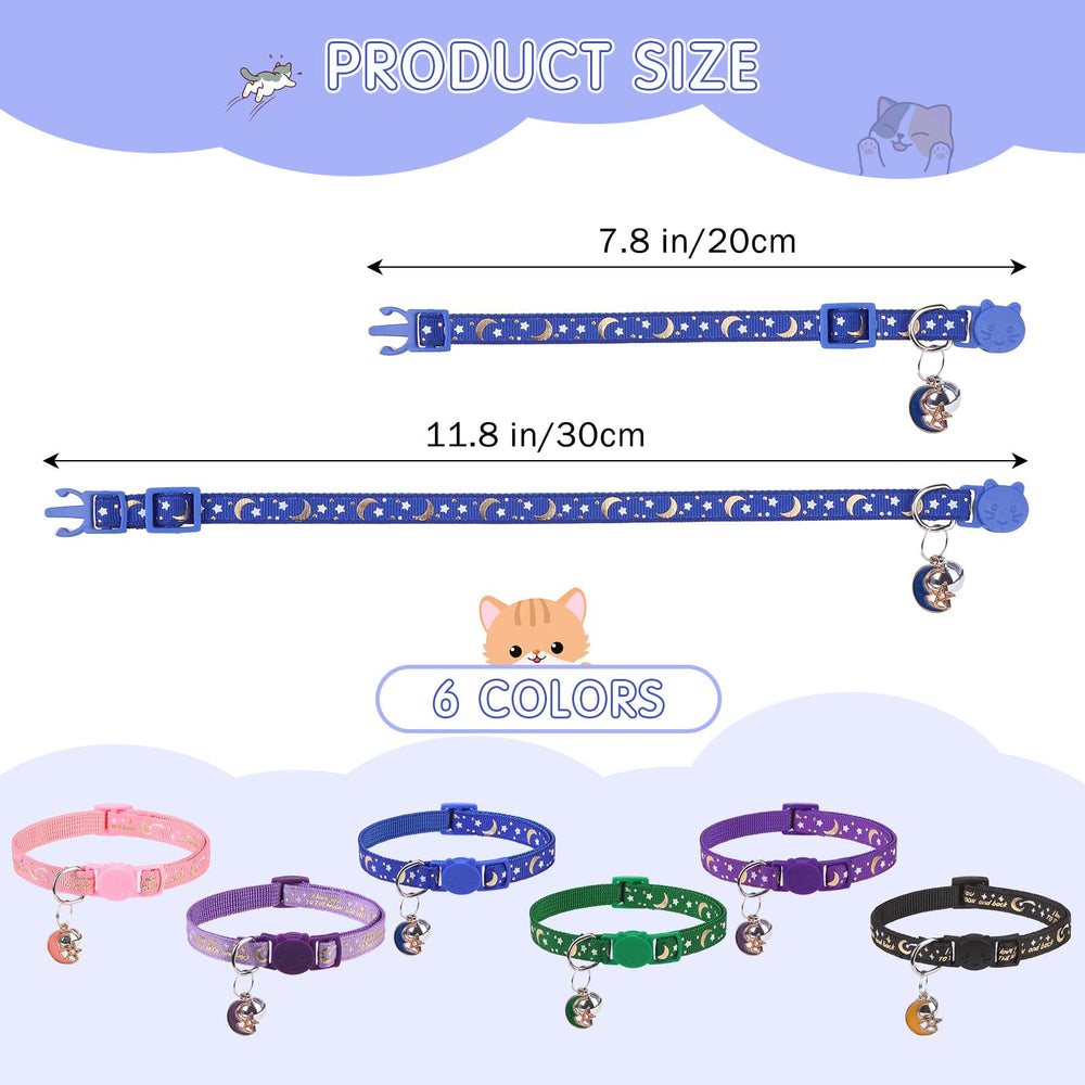 SCENEREAL collar con luna y estrellas para un look tierno