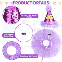SCENEREAL conjunto festivo para perros, perfecto para destacar en celebraciones.