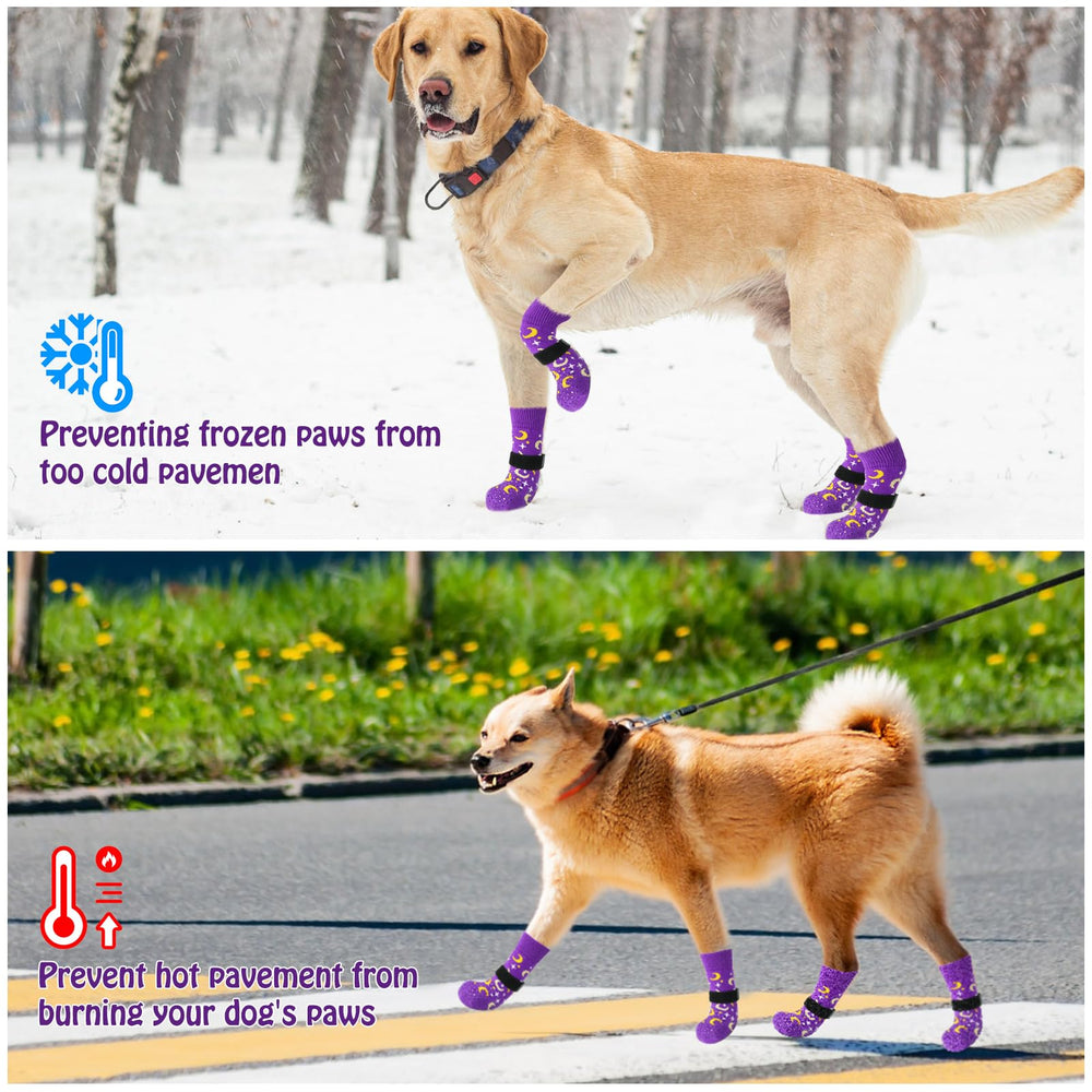 SCENEREAL diseño estrellas luna, estilo morado atractivo para mascotas.