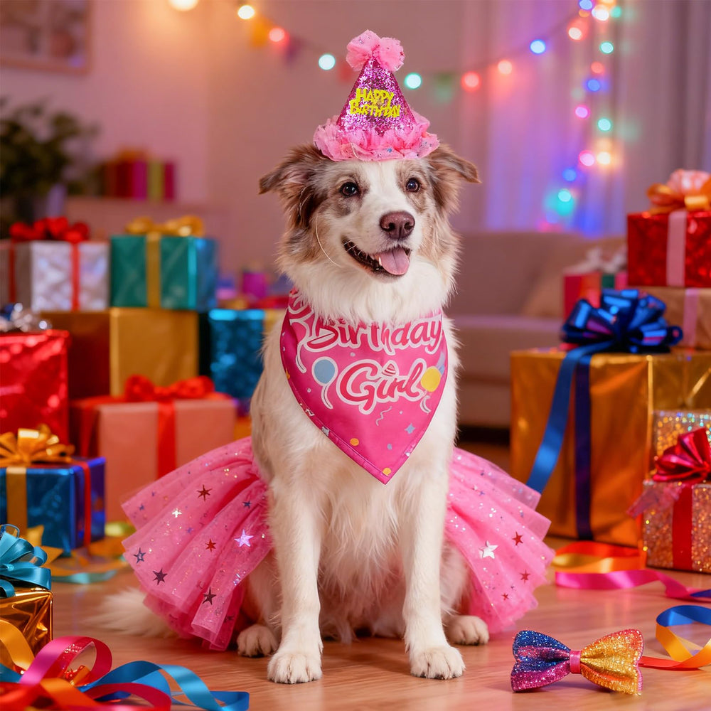 SCENEREAL Falda tutu para perro, añade movimiento y encanto a la celebración