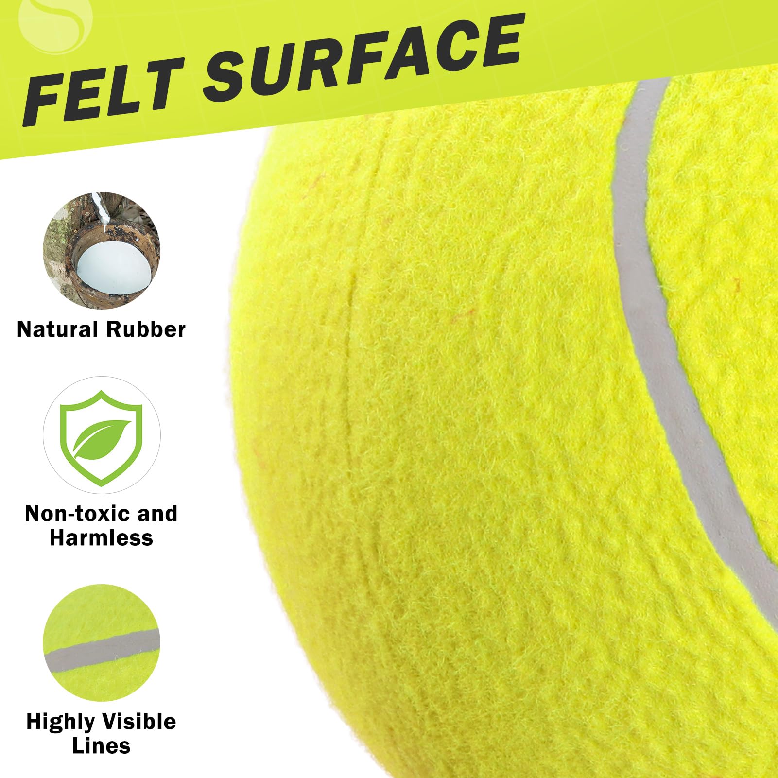 SCENEREAL Pelota inflable para perros, fácil de localizar en exteriores.