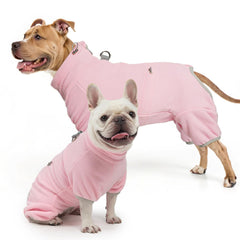 SCENEREAL pijama de forro polar para perro, cómodo para interiores.