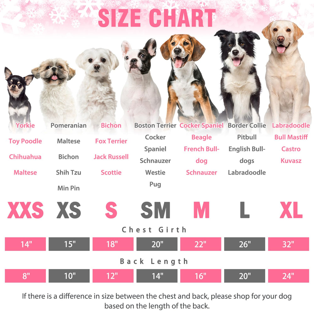SCENEREAL pijamas para perro pequeño rosa, cintura elástica para ajuste cómodo.