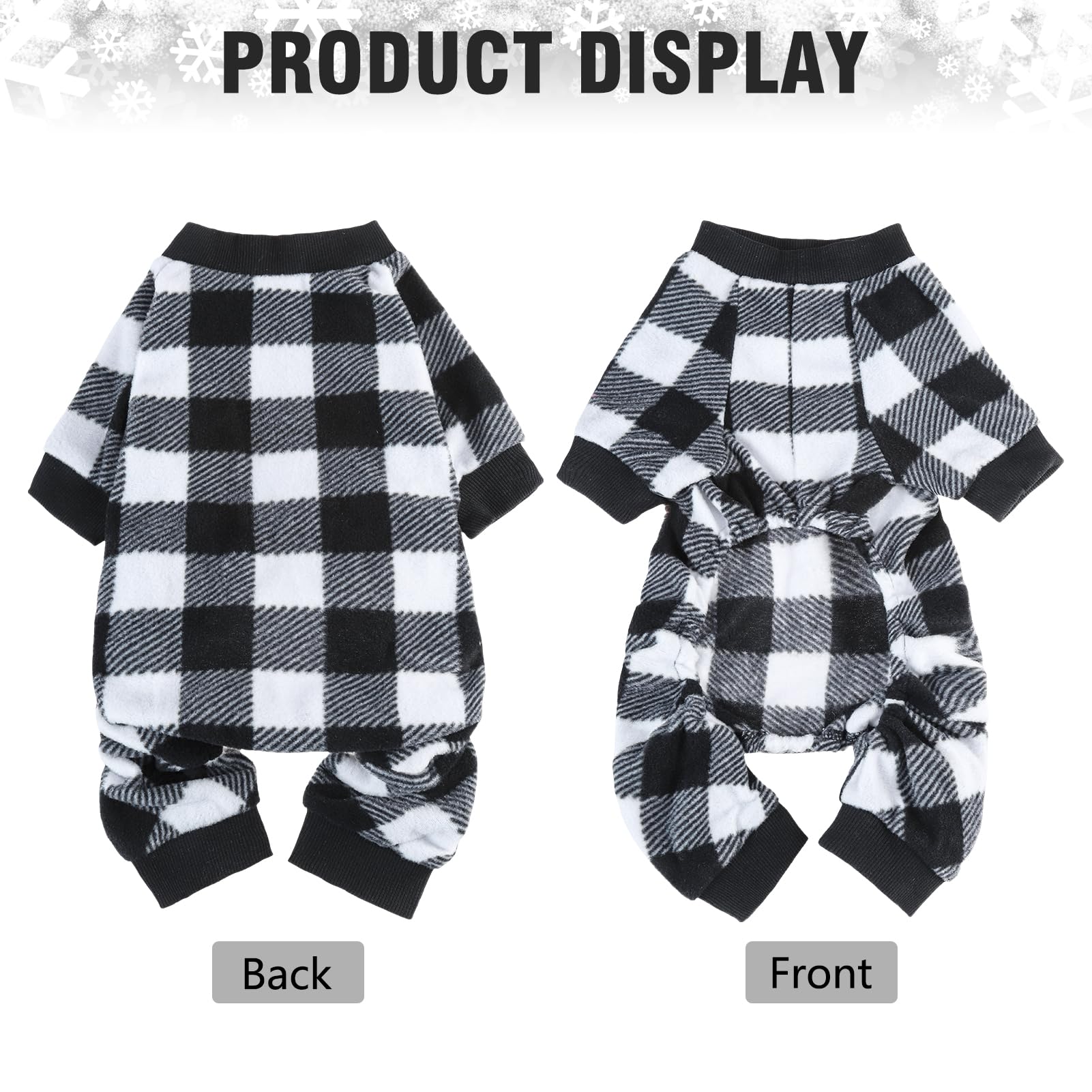 SCENEREAL pijamas para perro uso diario y looks festivos
