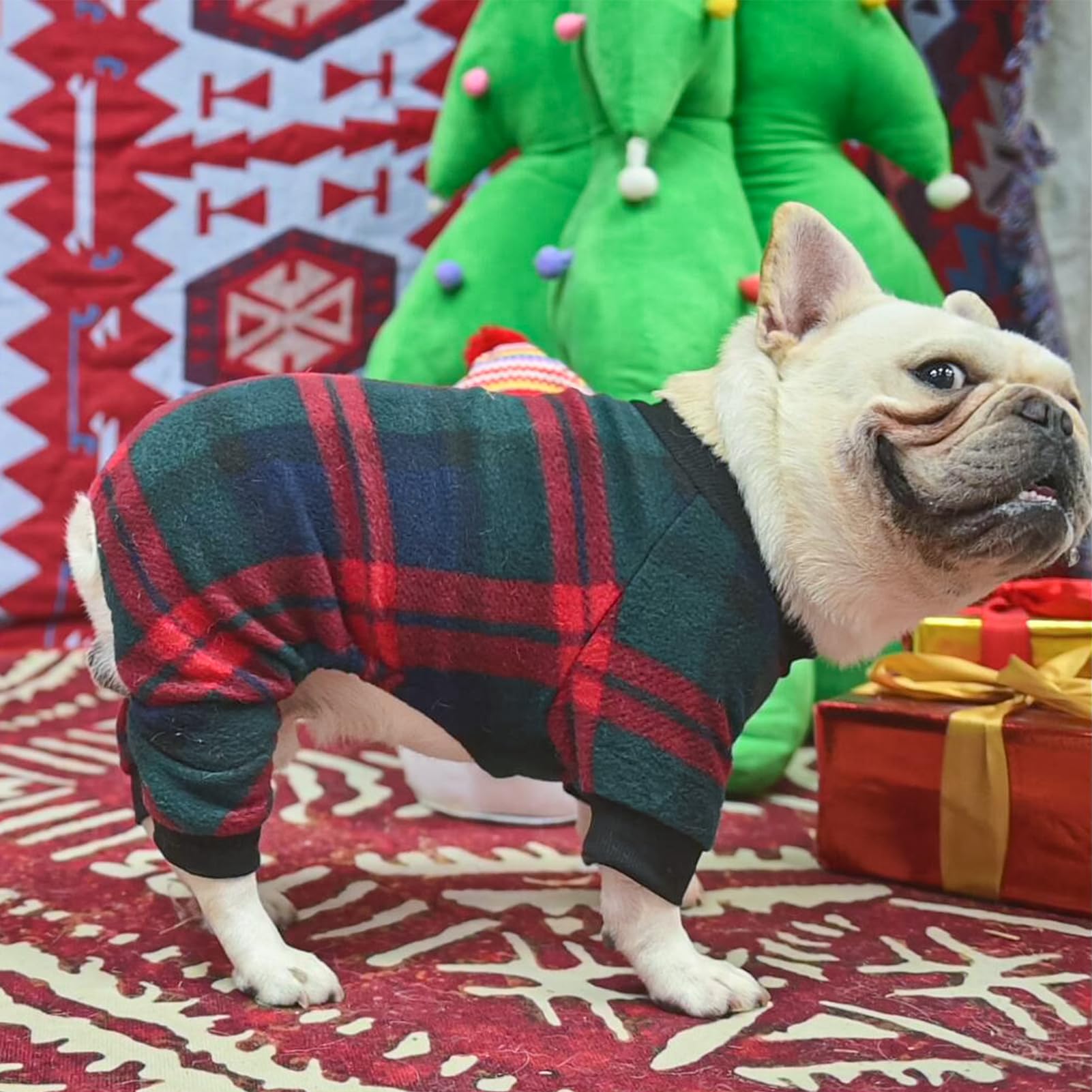 SCENEREAL pijamas uso diario para perro, práctico y cómodo.