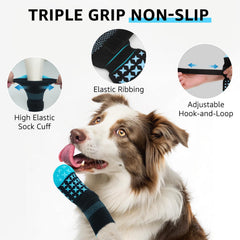 SCENEREAL Protección de patas para perros con tacto suave en interiores
