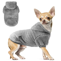 SCENEREAL sudadera para perros con capucha y bolsillo, ideal para snacks durante paseos