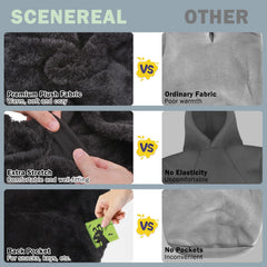 SCENEREAL sudadera para perro, colores variados para expresar personalidad.