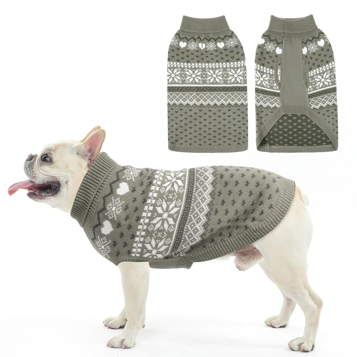 SCENEREAL sudadera para perro mediano, dorso de 16 pulgadas: abrigo cálido para paseos fríos.