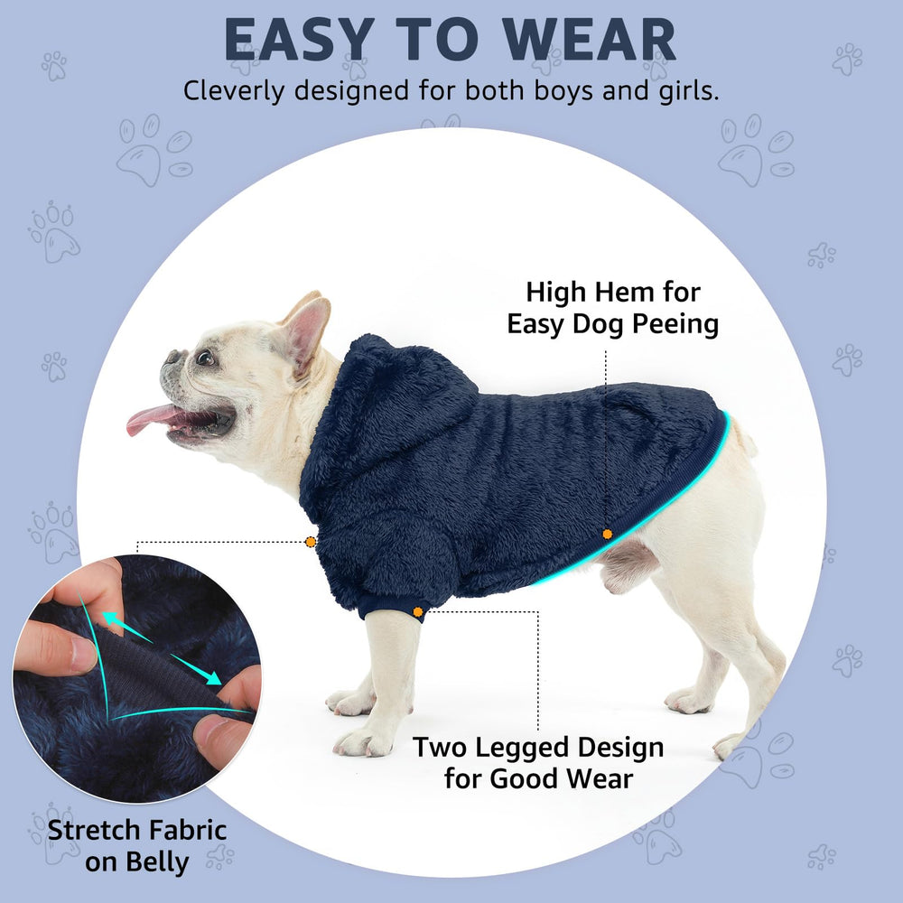 SCENEREAL sudadera canina con orificio para correa, paseos más fáciles.