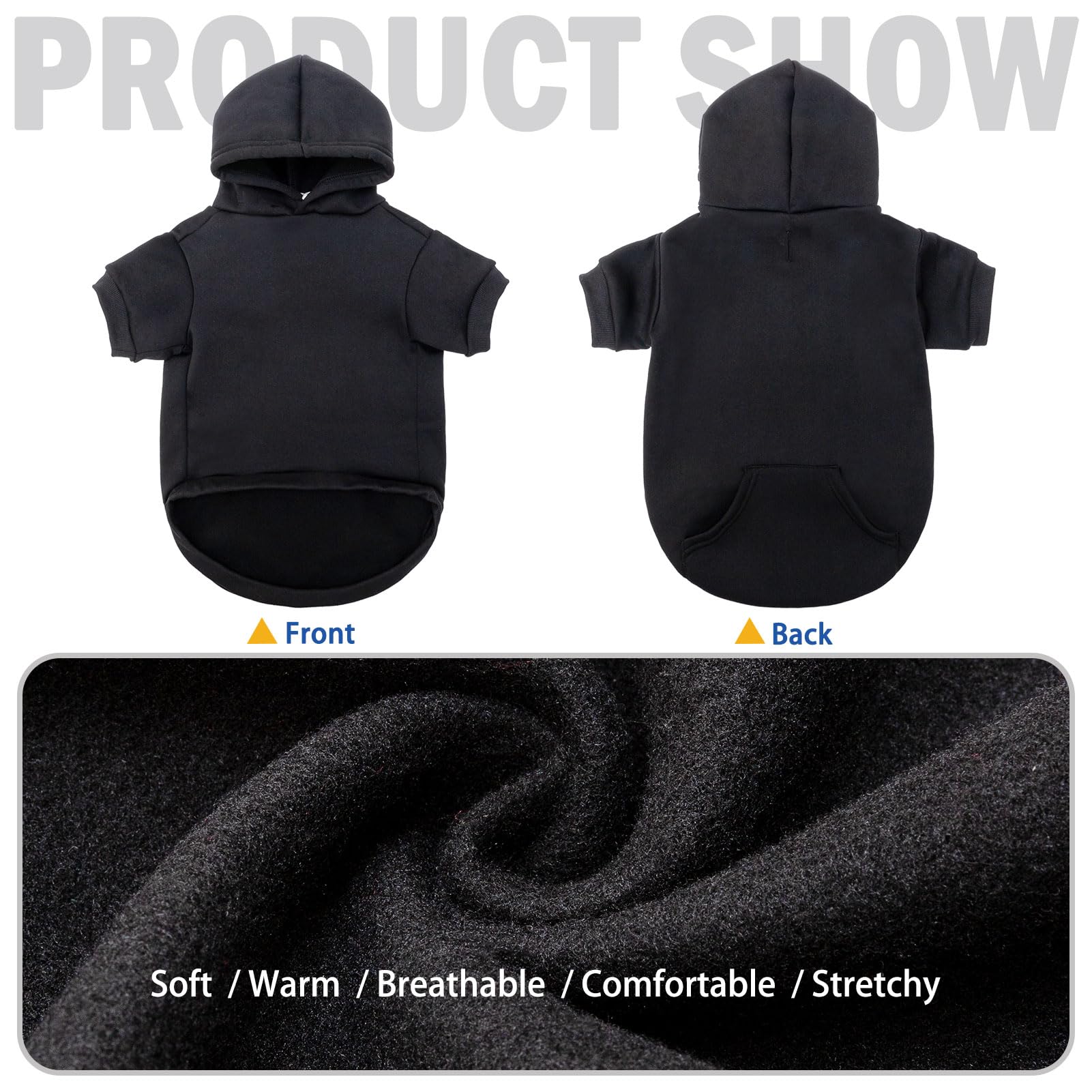 SCENEREAL sudadera para perros uso exterior invernal, mantiene calor durante actividades al aire libre.