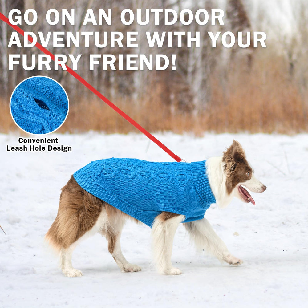 SCENEREAL sudadera para perro 3XL material acrílico suave y elástico