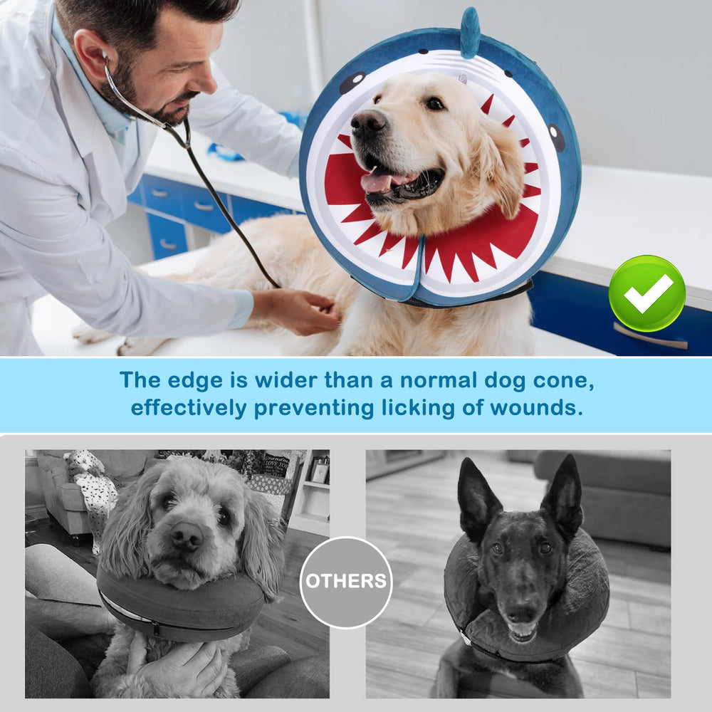 SCENEREAL talla M para perros medianos, mide el cuello antes de comprar.