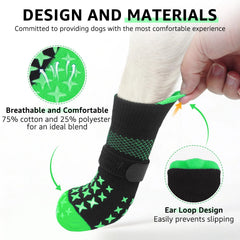 SCENEREAL tallas calcetines perro para ajuste cómodo y seguro