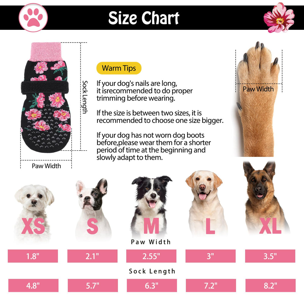 SCENEREAL zapatillas perro protectoras patas interiores para suelos duros