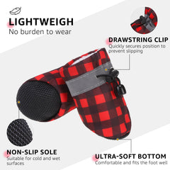 SCENEREAL botas con tiras reflectantes para mayor visibilidad