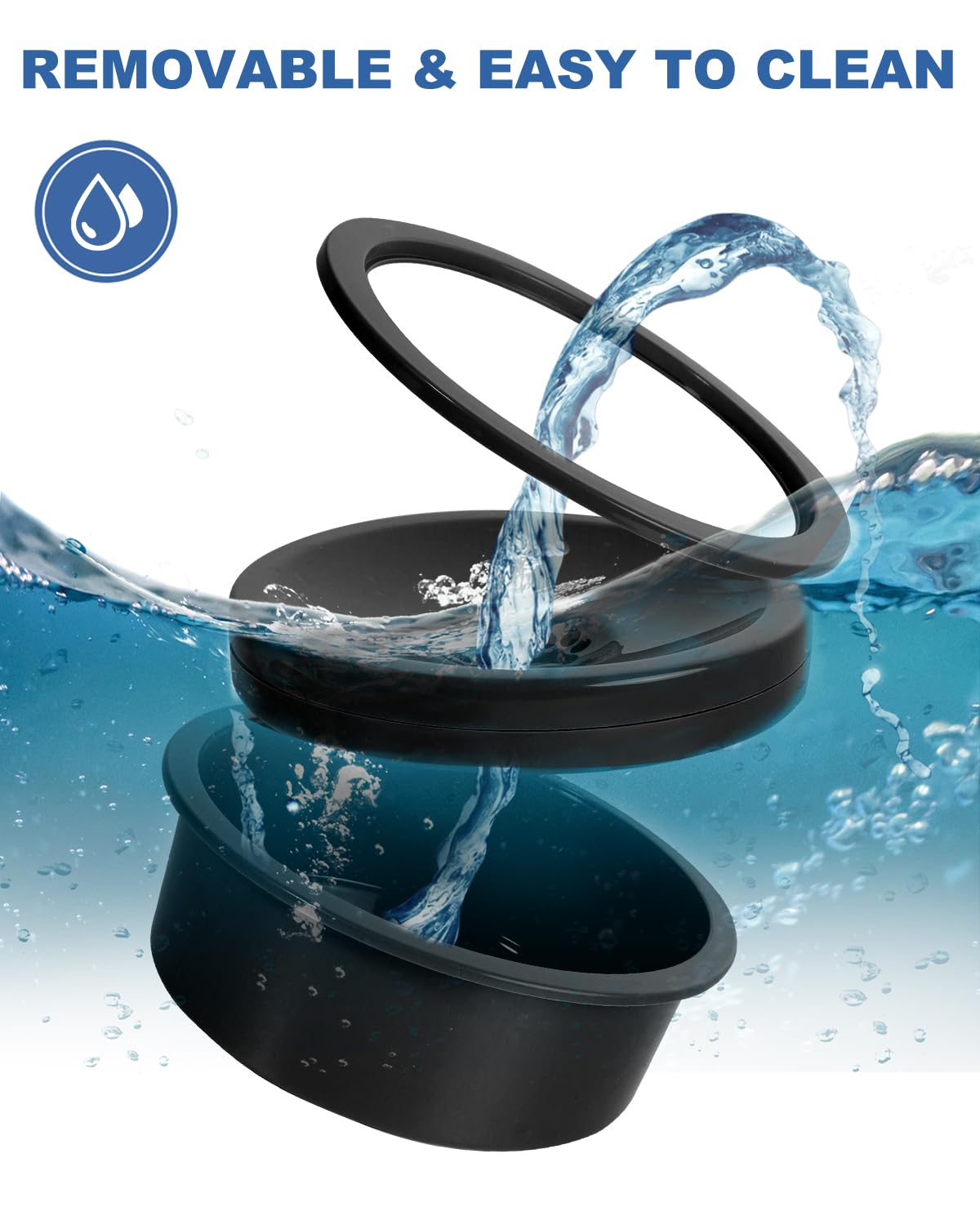 Schitec diseño desmontable facilita la limpieza regular