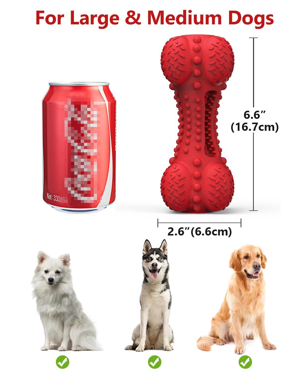 SCHITEC Juguete interactivo ideal para mantener al perro activo durante la sesión de juego