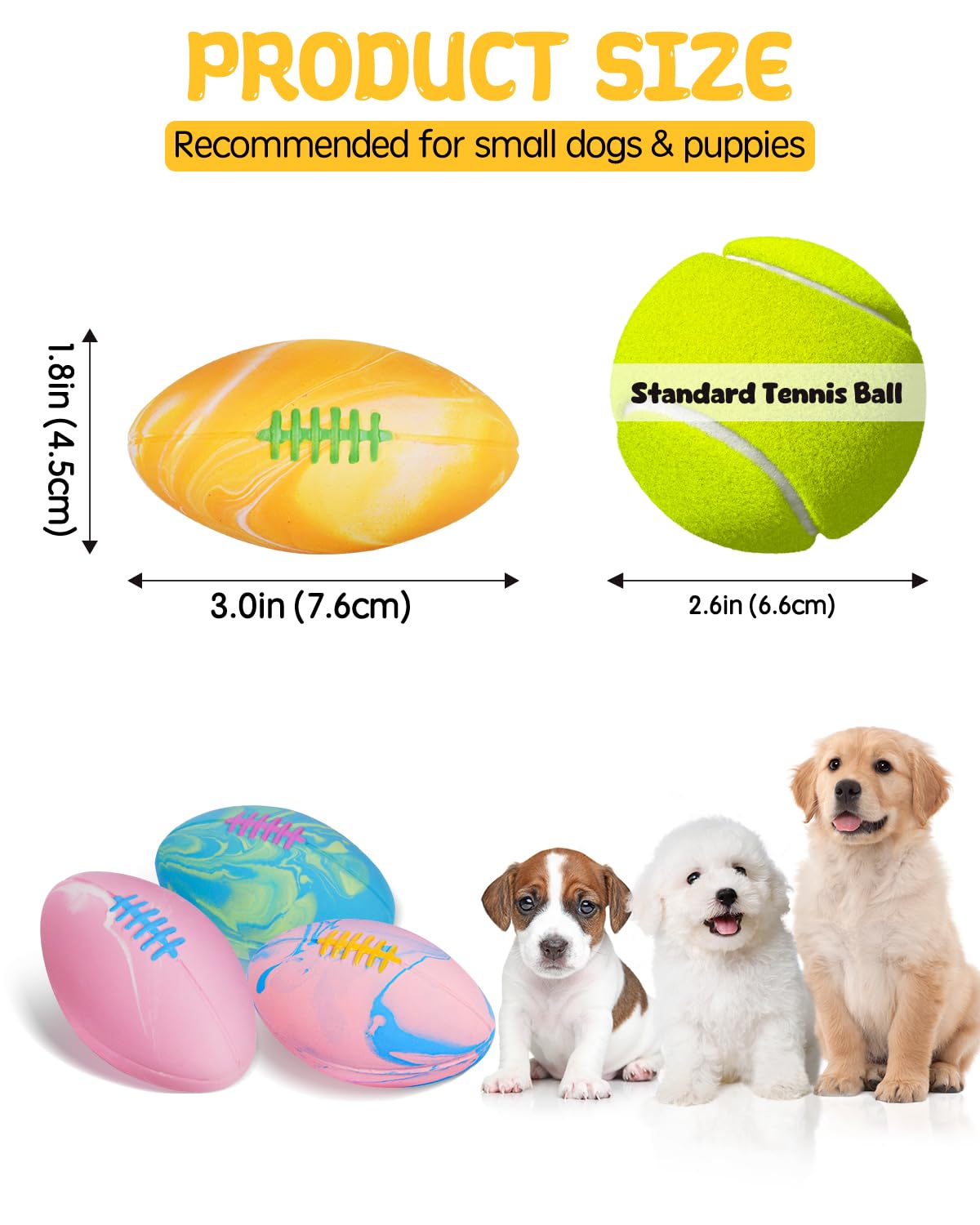 Juguete de latex SCHITEC para cachorros pequeños, suave al mordisquear y fácil de limpiar.