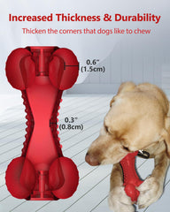 SCHITEC Juguete con sabor a tocino que atrae al perro durante el juego