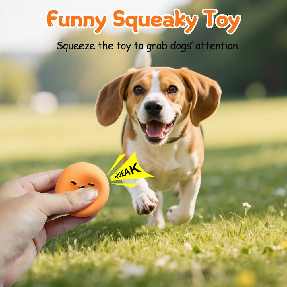 Schitec juguete rosquilla diseño único facilita agarre y juego seguro para perros pequeños.