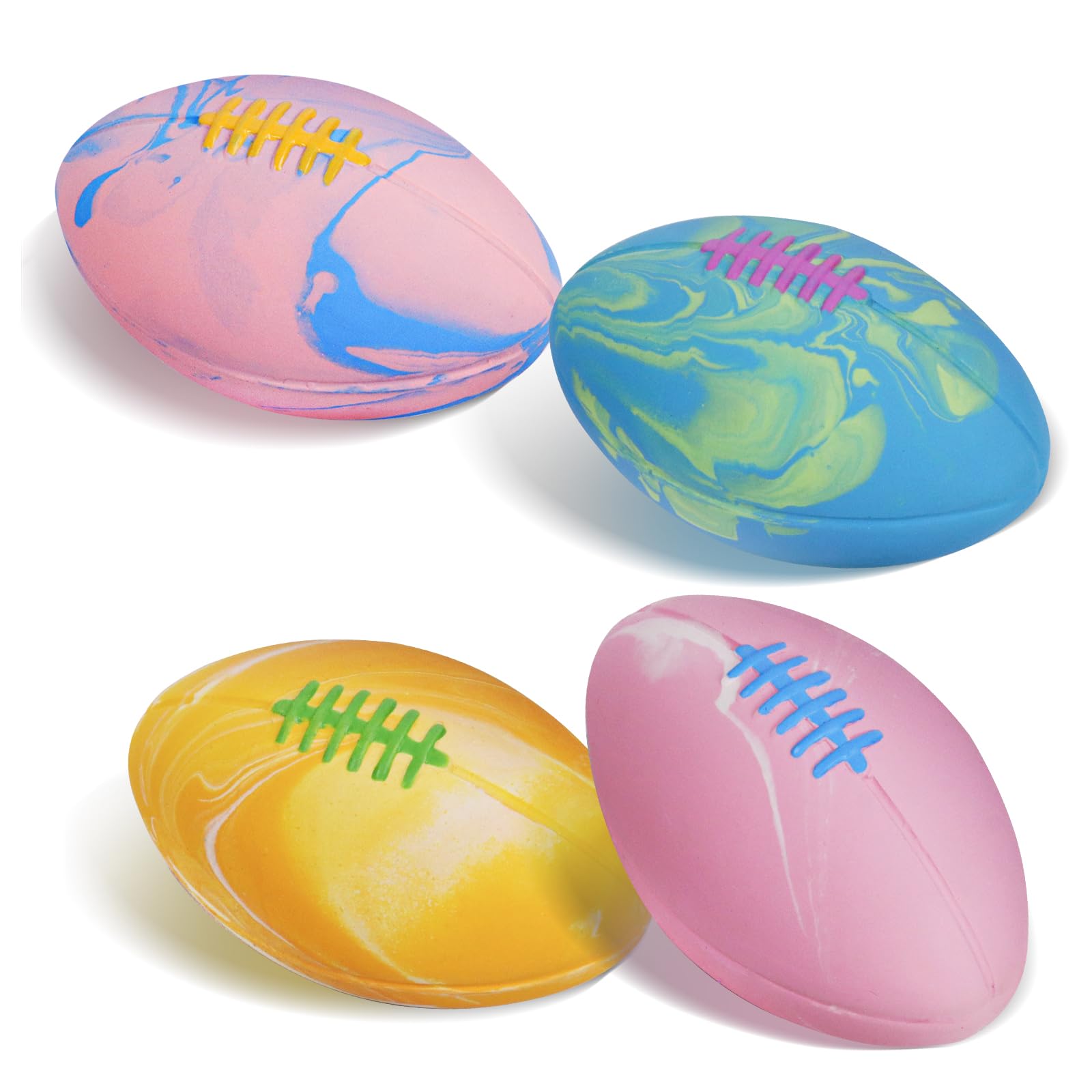 Pelotas chirriantes SCHITEC para perros, ideal para juego interactivo dentro y fuera de casa.