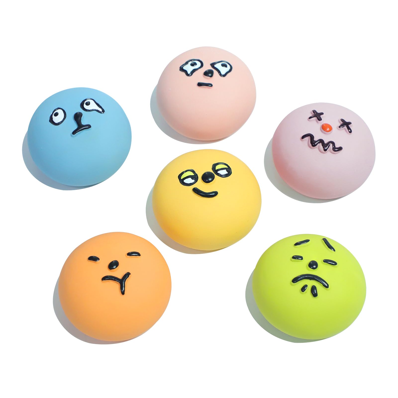 Schitec pelotas interactivas rosquilla látex con sonido para entretenimiento y estimulación mental.