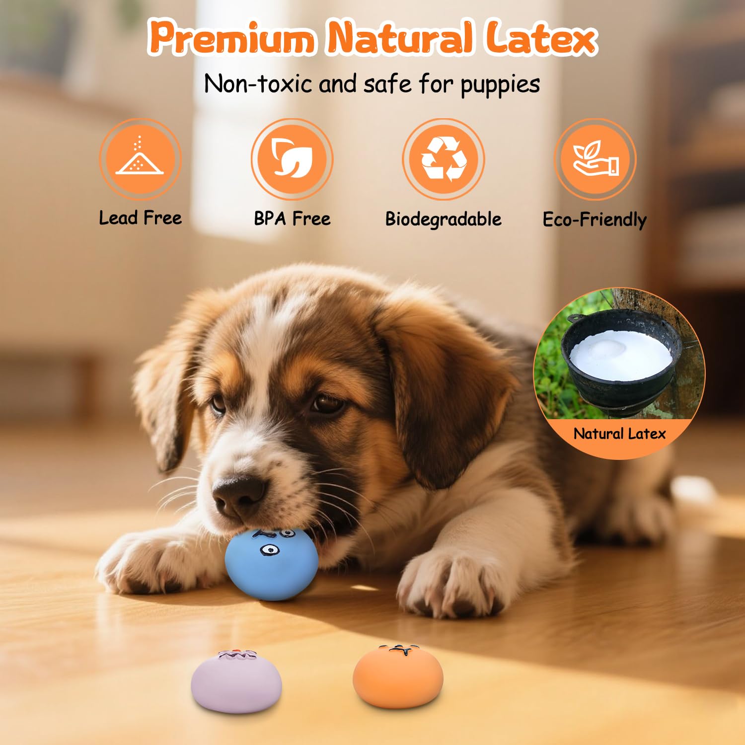 Schitec pelotas suaves y rebotadoras para juego interior y exterior.