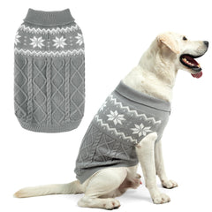 SCIROKKO suéter para perro, vista frontal, abriga y luce elegante.