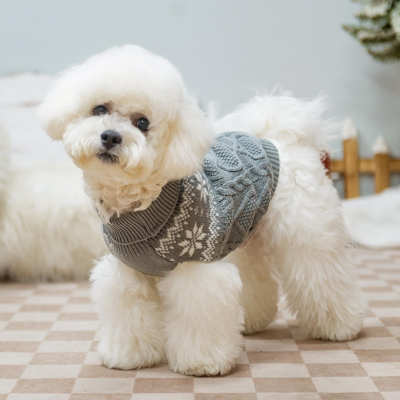 SCIROKKO diseño clásico y tejido especial para estilo y calor en casa