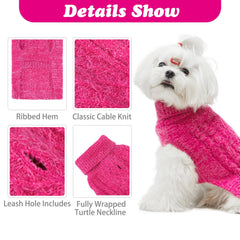 SCIROKKO suéter tejido clásico rosa XS, apariencia elegante diaria.