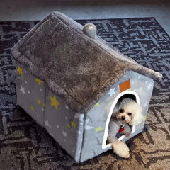 SCNBOM casa perro interior espacio, refugio acogedor para mascotas pequeñas