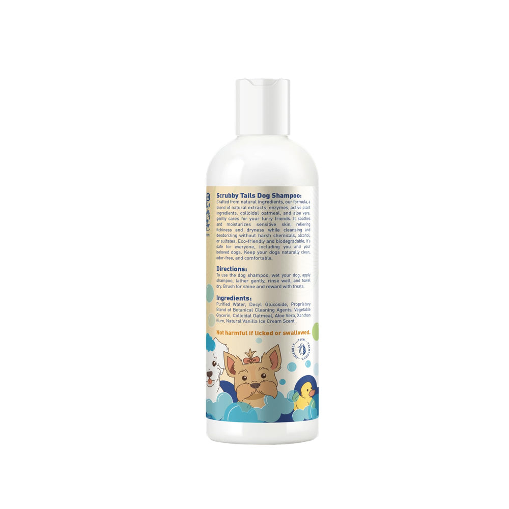 Scrubby Tails envase hecho en EEUU: confianza y calidad