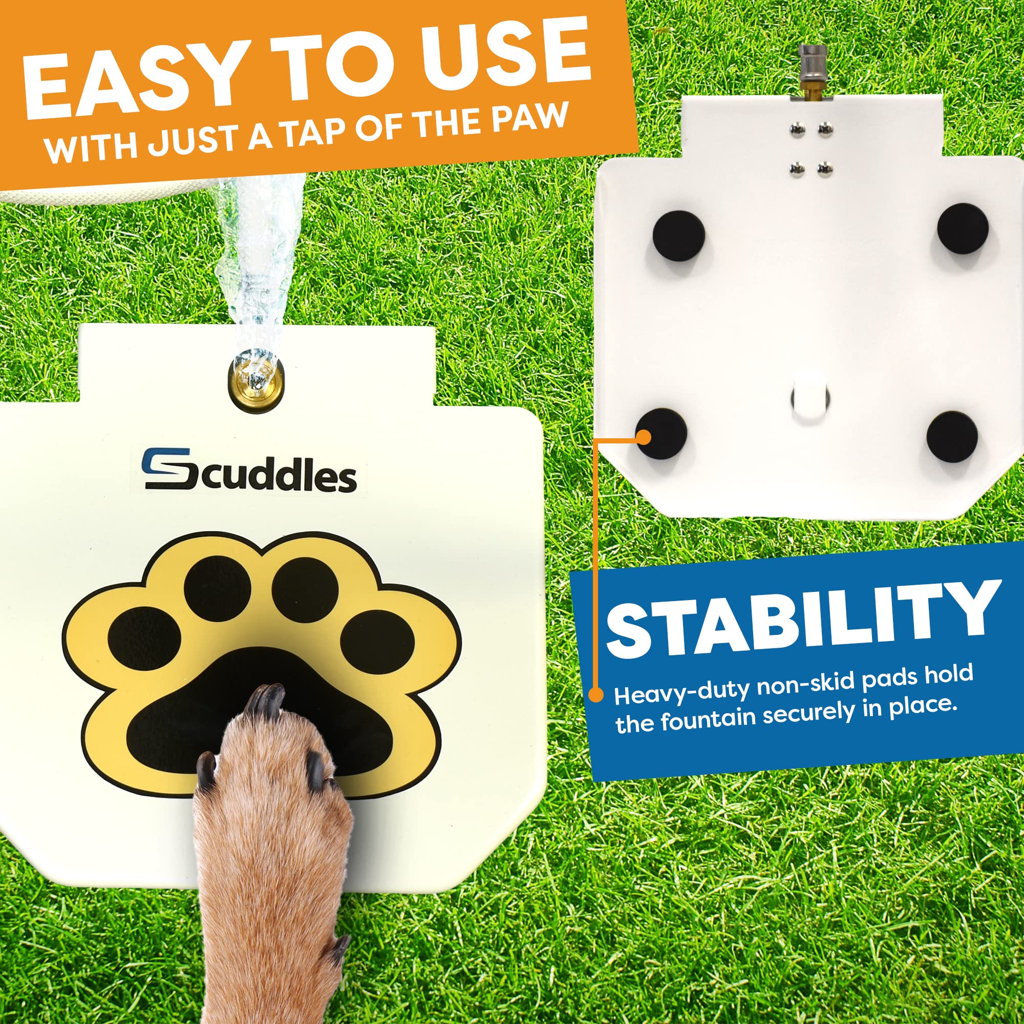Scuddles juguete de hidratación ideal para entrenamiento y juego al aire libre