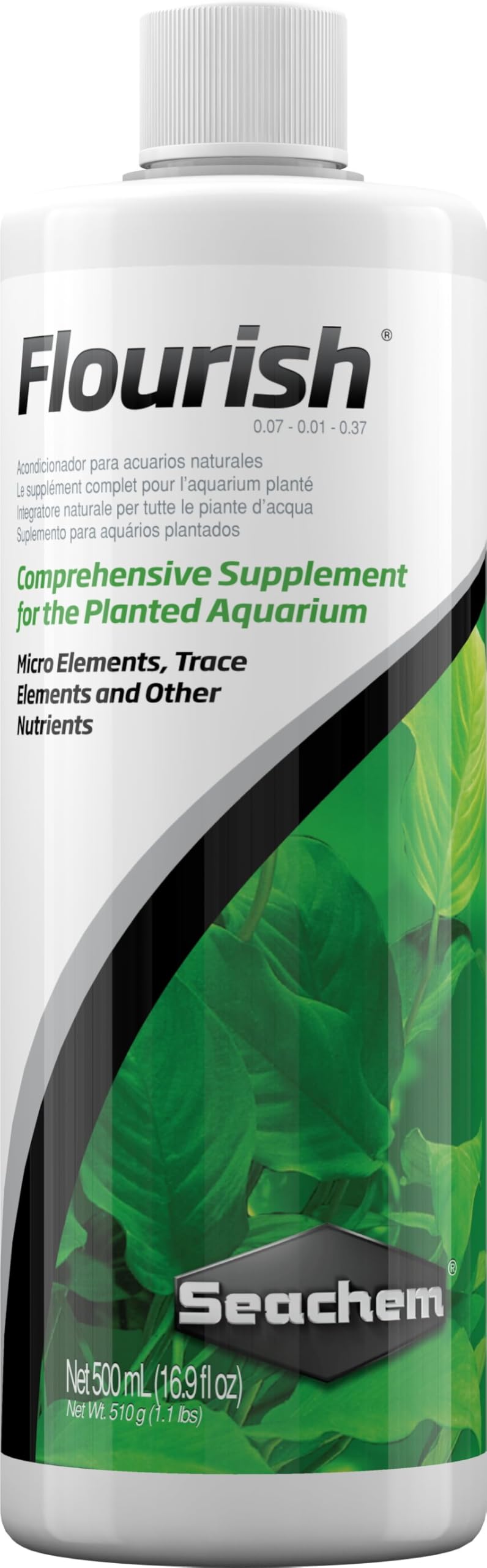 Seachem Flourish botella de 500 ml para nutrir plantas de acuario