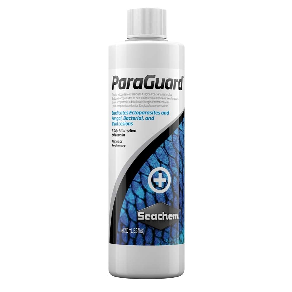 Seachem ParGuard 250ml, botella para control de parásitos en acuarios